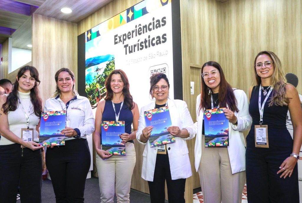 Visite São Paulo na WTM Latin America 2026 – lançamento do Guia de Experiências Turísticas