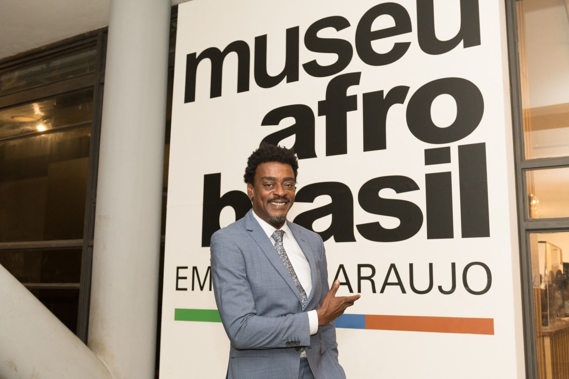 Seu Jorge é o novo embaixador do Museu Afro Brasil Emanoel Araujo