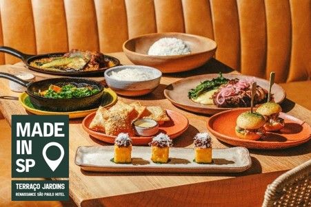 Terraço Jardins apresenta novo menu à la carte Made In SP